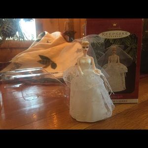 Hallmark Wedding Day Barbie keepsake ornament